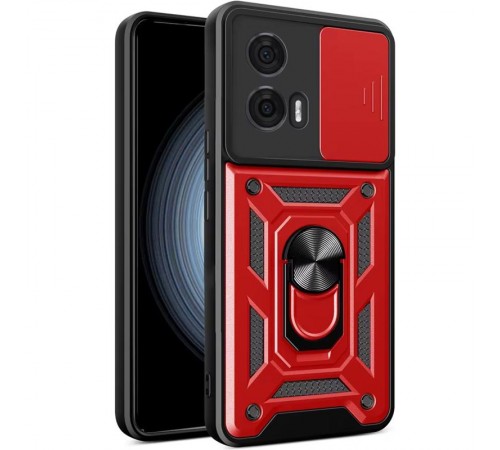 Чохол Ummi Camshield Serge Ring для Motorola Moto G24 / G04 Червоний / Red