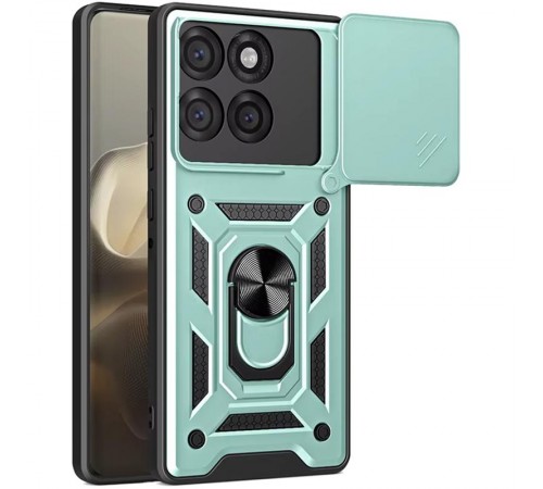 Чохол Ummi Camshield Serge Ring для Motorola Edge 70 Зелений / Green