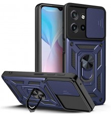 Чохол Ummi Camshield Serge Ring для Motorola Edge 50 Neo / 60 Neo Синій / Navy