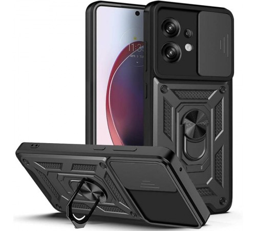 Чохол Ummi Camshield Serge Ring для Motorola Moto G32 Чорний / Black