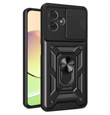 Чохол Ummi Camshield Serge Ring для Motorola Moto G55 5G Чорний / Black