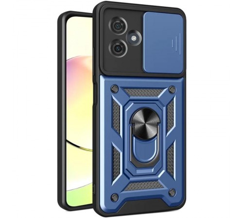 Чохол Ummi Camshield Serge Ring для Motorola Moto G55 5G Синій / Navy