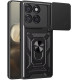 Чохол Ummi Camshield Serge Ring для Motorola Moto G56 5G Чорний / Black