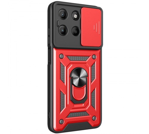 Чохол Ummi Camshield Serge Ring для Motorola Moto G57 Power Червоний / Red