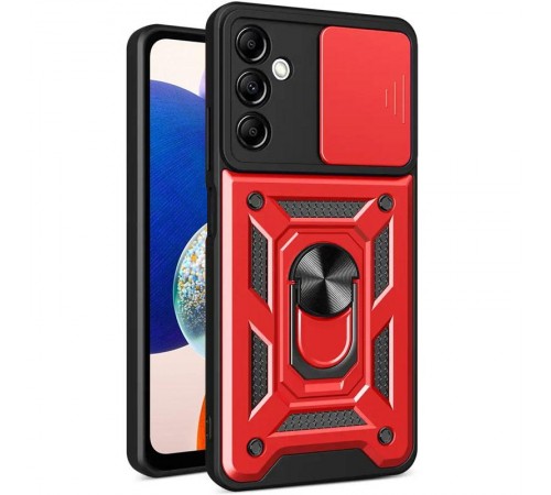 Чохол Ummi Camshield Serge Ring для Samsung Galaxy A37 5G Червоний / Red