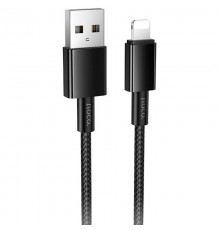 Дата кабель Hoco X119 Energy USB to Lightning 2.4A (1m) Black