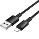 Дата кабель Hoco X119 Energy USB to Lightning 2.4A (1m) Black