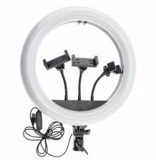 Кільцева світлодіодна LED лампа XD360 14" Black