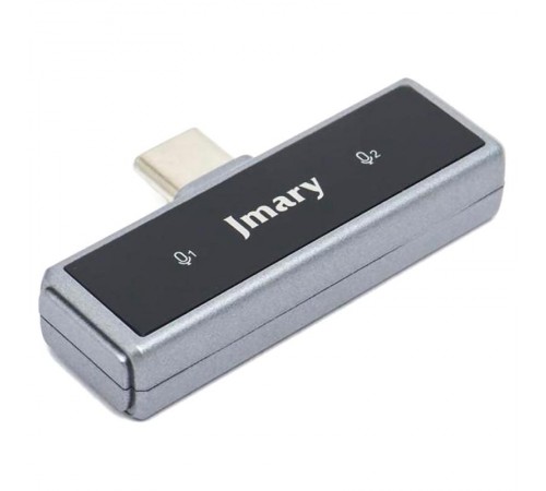 Петличний бездротовий мікрофон Jmary MW-15 Type-C Black