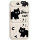 Чохол TPU Panel Stand для Apple iPhone 15 Pro (6.1") Black Cat