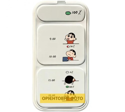 Чохол TPU Panel Stand для Apple iPhone 17 Pro Max (6.9") Battery Mood