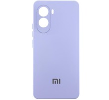 Чохол Silicone Cover Lakshmi Full Camera (AAA) with Logo для Xiaomi Poco M7 4G Бузковий / Dasheen