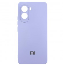 Чохол Silicone Cover Lakshmi Full Camera (AAA) with Logo для Xiaomi Poco M7 4G Бузковий / Dasheen