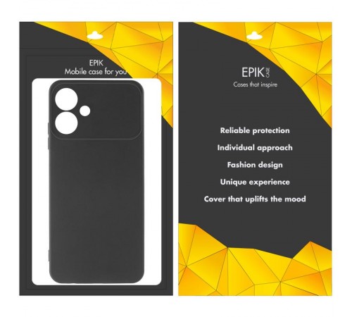 Чохол TPU Epik Black Full Camera для Samsung Galaxy S26 Edge Чорний