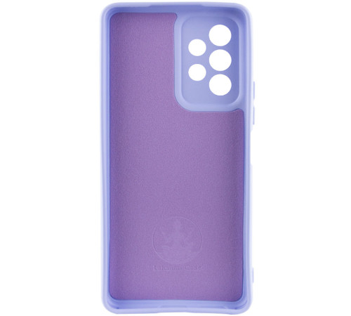Чохол Silicone Cover Lakshmi Full Camera (AAA) with Logo для Samsung Galaxy A23 4G Бузковий / Dasheen