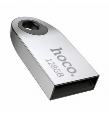 Флеш-накопичувач Hoco UD9 USB 2.0 – 128GB Срібний