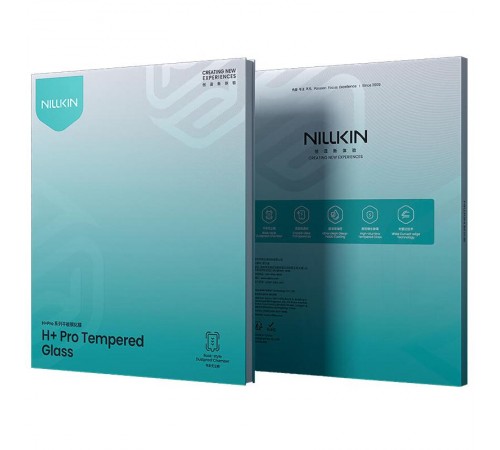 Захисне скло Nillkin (H+ PRO) для Apple iPad Air 11'' (2024-26) (+ аплікатор) Прозорий