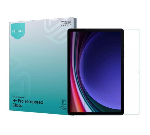 Захисне скло Nillkin (H+ PRO) для Samsung Galaxy Tab S9 / S9 FE / S10 FE /S10 Lite (+ аплікатор) Прозорий