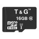 Карта пам'яті T&G (UHS-3) microSDHC Class 10 - 16GB (без адаптера) Чорний