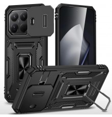 Ударостійкий чохол Camshield Army Ring для Xiaomi 15T Pro Чорний / Black