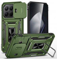 Ударостійкий чохол Camshield Army Ring для Xiaomi 15T Pro Оливковий / Army Green