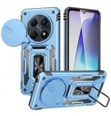 Ударостійкий чохол Camshield Army Ring для Xiaomi Redmi Note 15 (EU) / Poco M8 5G Блакитний / Light Blue