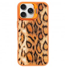 Чохол TPU+PC Wild Leopard with MagSafe для Apple iPhone 16 Pro Max (6.9") Orange