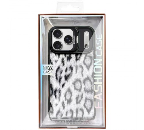 Чохол TPU+PC Wild Leopard with MagSafe для Apple iPhone 17 Pro (6.3") Black