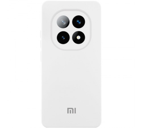 Чохол Silicone Cover Lakshmi Full Camera (AAA) with Logo для Xiaomi Redmi Note 15 4G/5G (EU) Білий / White
