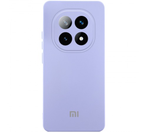 Чохол Silicone Cover Lakshmi Full Camera (AAA) with Logo для Xiaomi Redmi Note 15 4G/5G (EU) Бузковий / Dasheen