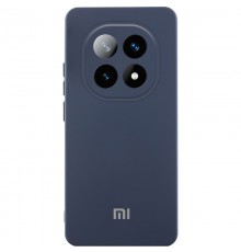 Чохол Silicone Cover Lakshmi Full Camera (AAA) with Logo для Xiaomi Redmi Note 15 4G/5G (EU) Темно-синій / Midnight blue