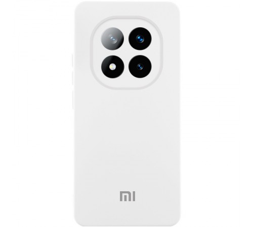 Чохол Silicone Cover Lakshmi Full Camera (AAA) with Logo для Xiaomi Redmi Note 15 Pro 4G Білий / White