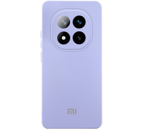 Чохол Silicone Cover Lakshmi Full Camera (AAA) with Logo для Xiaomi Redmi Note 15 Pro 4G Бузковий / Dasheen