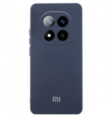 Чохол Silicone Cover Lakshmi Full Camera (AAA) with Logo для Xiaomi Redmi Note 15 Pro 4G Темно-синій / Midnight blue