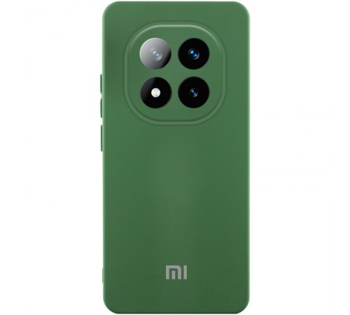 Чохол Silicone Cover Lakshmi Full Camera (AAA) with Logo для Xiaomi Redmi Note 15 Pro 4G Зелений / Cyprus Green