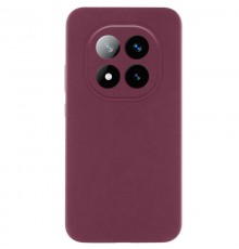 Чохол Silicone Cover Lakshmi Full Camera (AAA) для Xiaomi Redmi Note 15 Pro 5G Бордовий / Plum