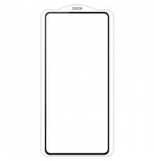 Захисне скло SKLO 5D (тех.пак) для Realme C85 Чорний / Біла підкладка