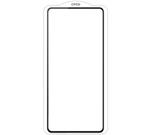 Захисне скло SKLO 5D (тех.пак) для Realme C85 Чорний / Біла підкладка
