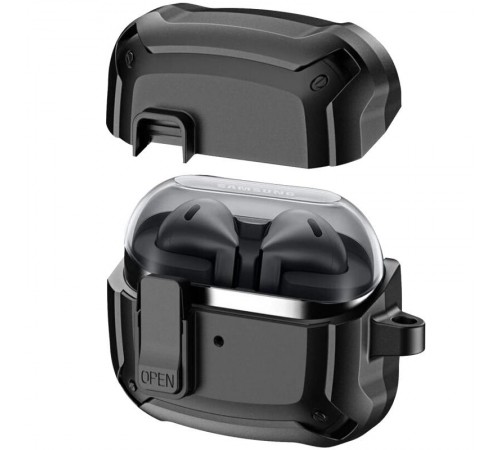 Ударостійкий футляр Dux Ducis Protective Case для Samsung Galaxy Buds 3 / 3 Pro Black