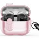 Ударостійкий футляр Dux Ducis Transparent Case для Samsung Galaxy Buds 3 / 3 Pro Pink