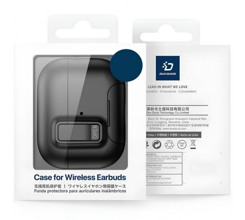 Ударостійкий футляр Dux Ducis Armor Series для AirPods Pro 3 Black