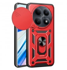 Чохол Ummi Camshield Serge Ring для Xiaomi Redmi Note 15 (EU) / Poco M8 5G Червоний / Red