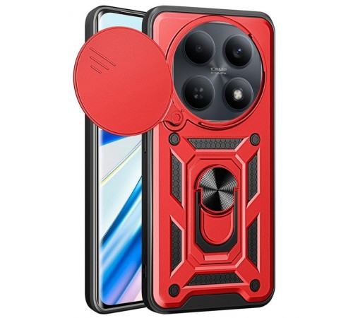 Чохол Ummi Camshield Serge Ring для Xiaomi Redmi Note 15 (EU) / Poco M8 5G Червоний / Red