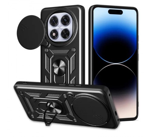 Чохол Ummi Camshield Serge Ring для Xiaomi Redmi Note 15 Pro 4G Чорний / Black