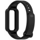 Силіконовий ремінець для Xiaomi Mi Smart Band 9 Active Black