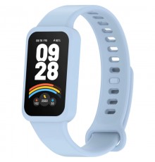 Силіконовий ремінець для Xiaomi Mi Smart Band 9 Active Blue