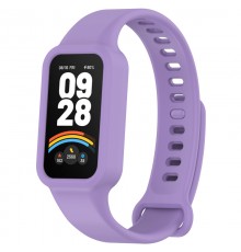 Силіконовий ремінець для Xiaomi Mi Smart Band 9 Active Elegant purple