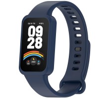 Силіконовий ремінець для Xiaomi Mi Smart Band 9 Active Midnight Blue