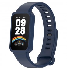 Силіконовий ремінець для Xiaomi Mi Smart Band 9 Active Midnight Blue