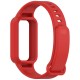 Силіконовий ремінець для Xiaomi Mi Smart Band 9 Active Red